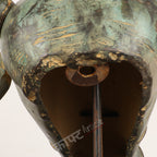 Handcrafted Brass Bull Head Wall Sculpture