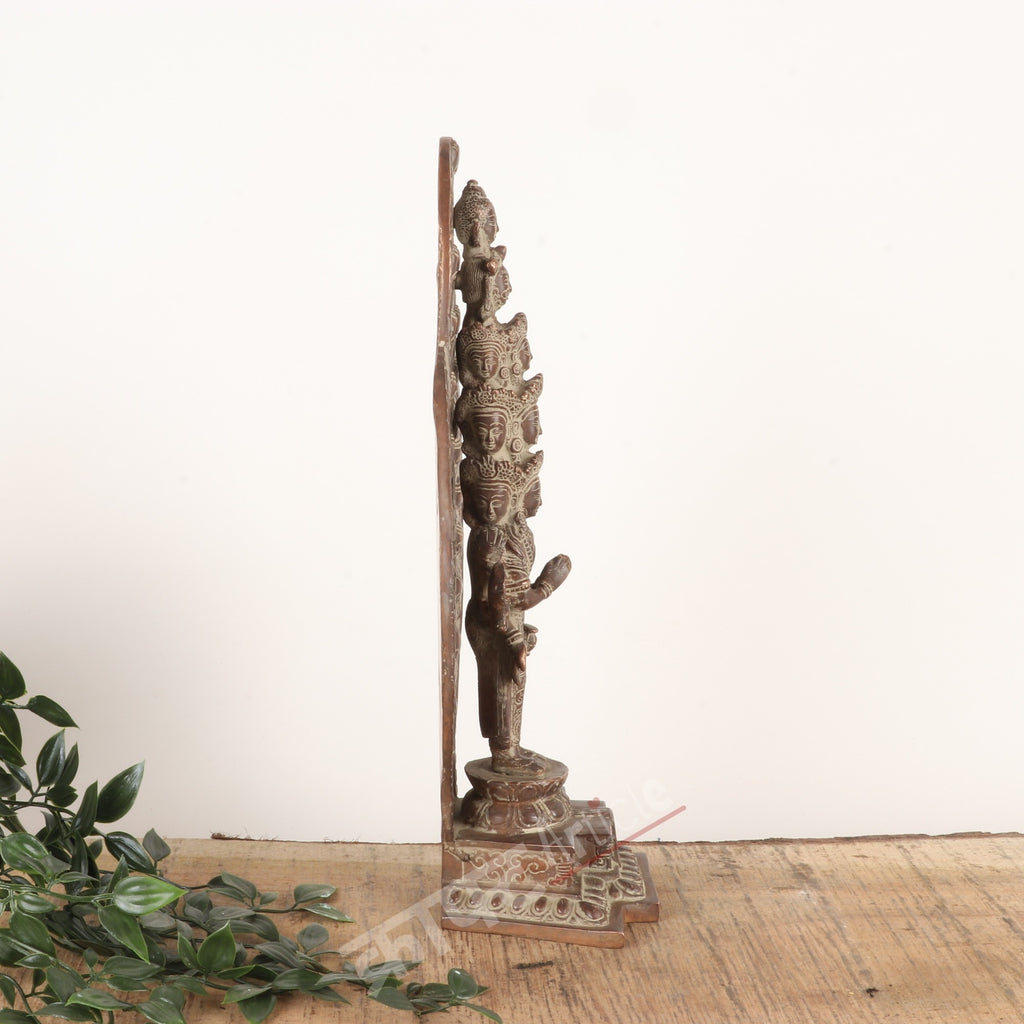 Brass Avalokiteshvara Sculpture