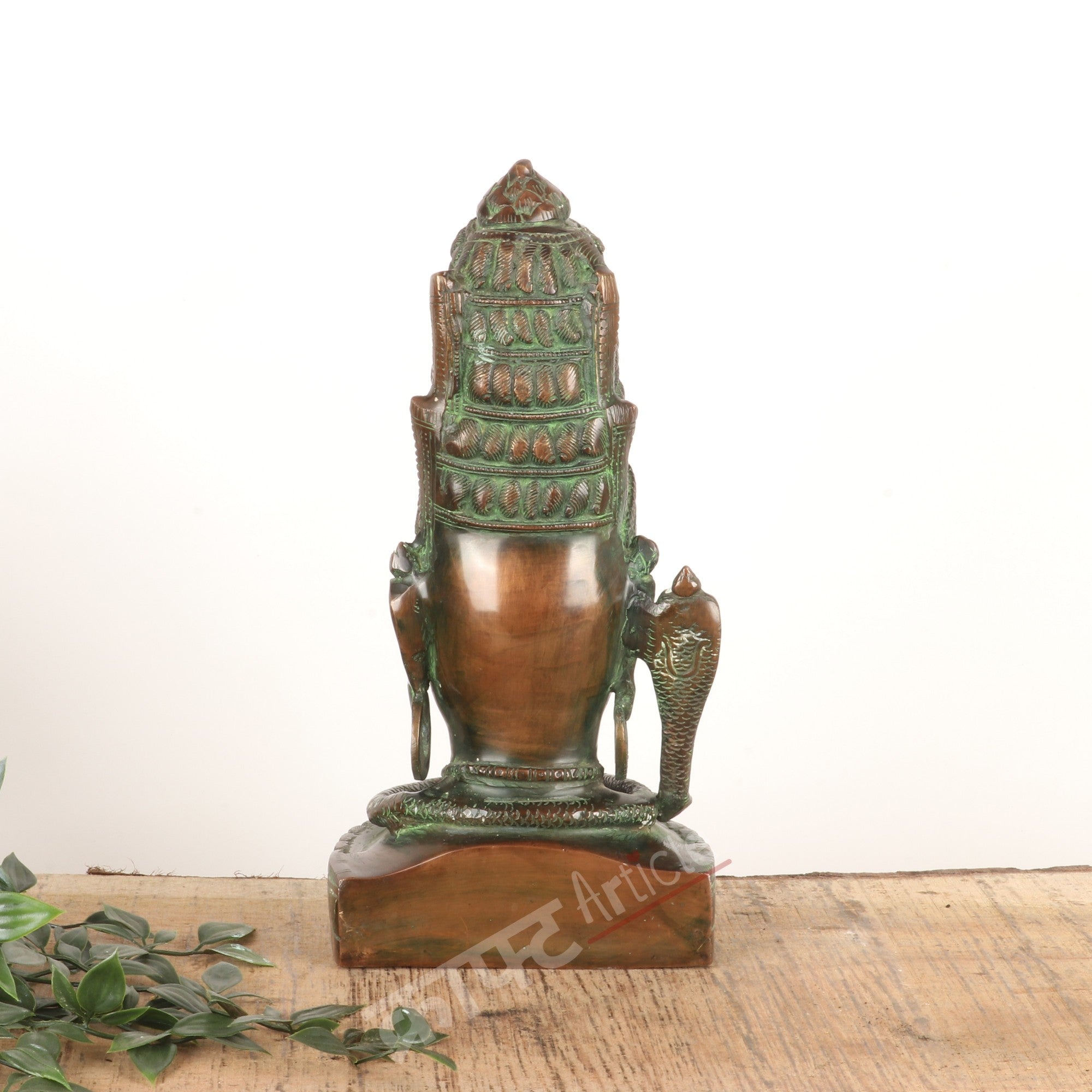 Brass Shiva Head Statue