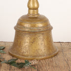 Brass Bell with Sacred Nandi Figurine