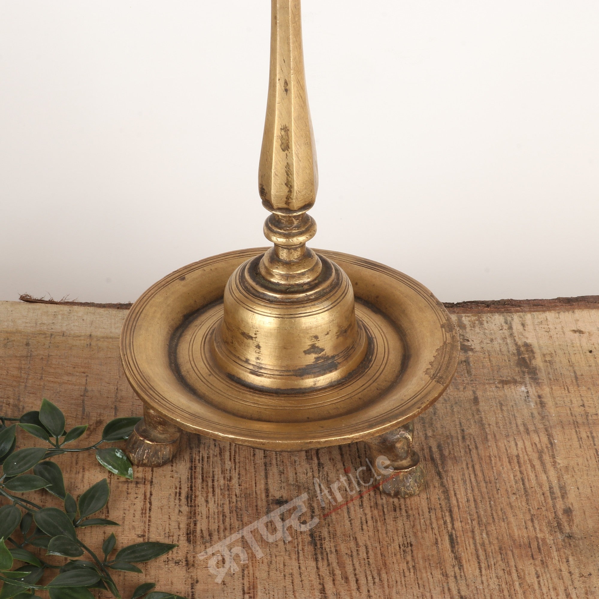 Traditional Oil Lamp (Deepam Diya) 18"