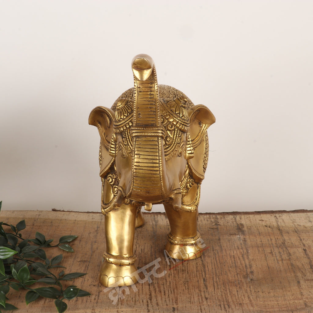 Brass Elephant Statues