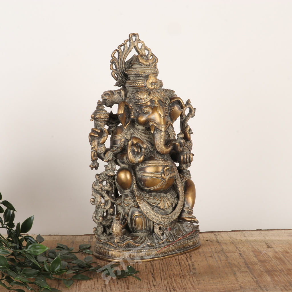 Brass Ganesh Statue