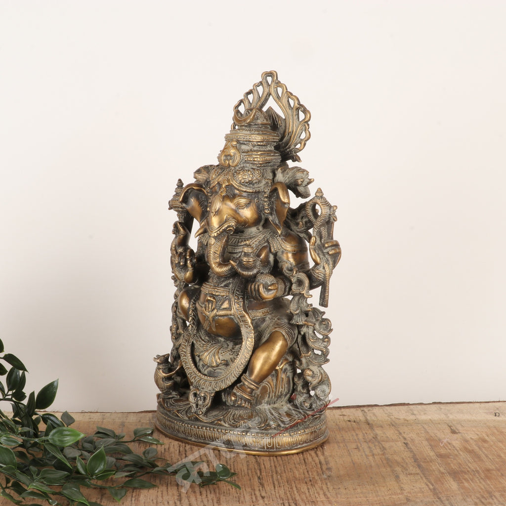 Brass Ganesh Statue