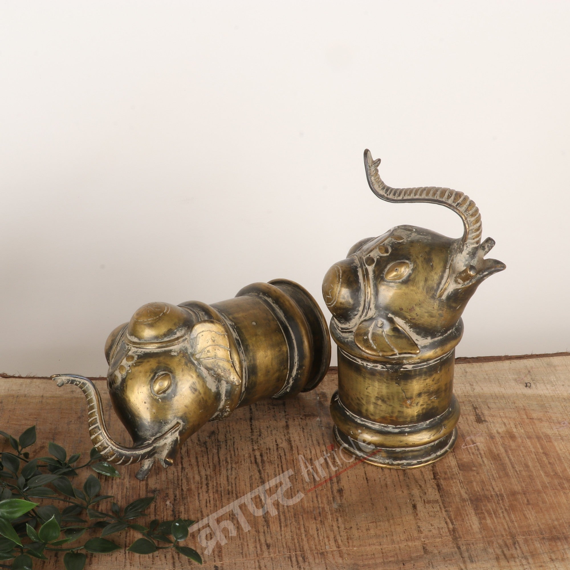 Brass Palki Handle – Traditional Carrying Handle