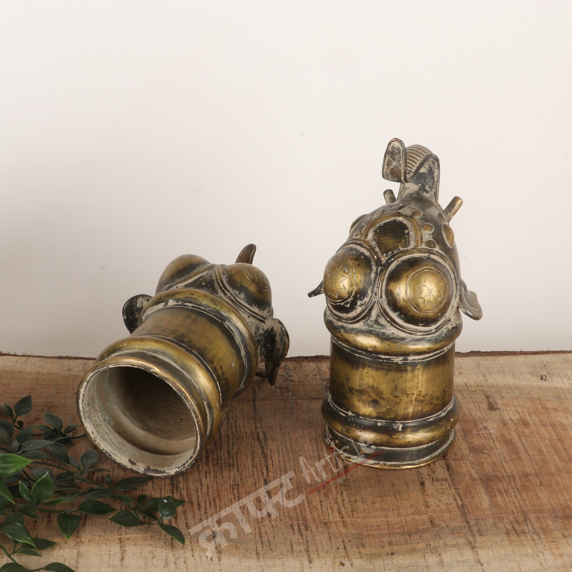 Brass Palki Handle – Traditional Carrying Handle