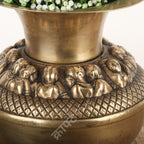 Vintage Brass Flower Pot