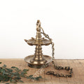 Vintage Oil Lamp (Deepam Diya) 36"