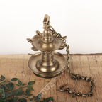 Vintage Oil Lamp (Deepam Diya) 36"