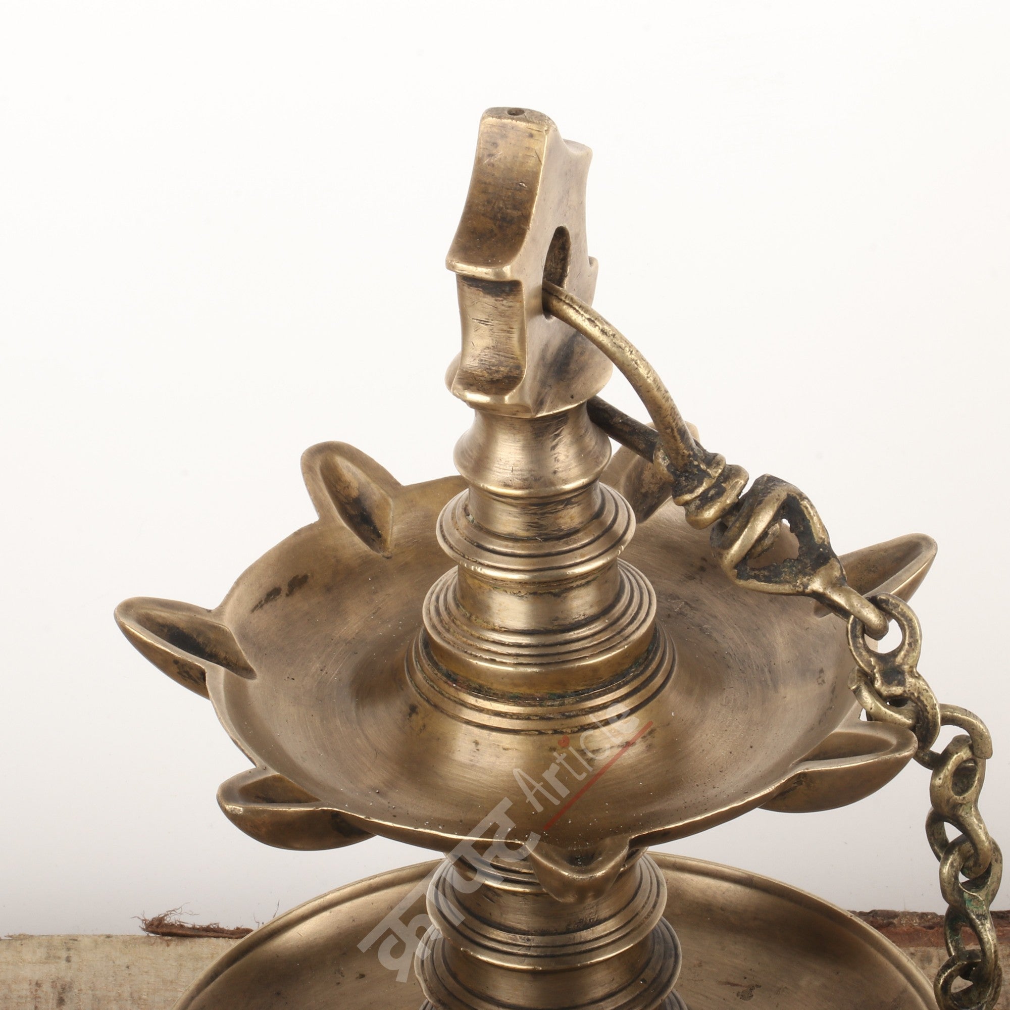 Vintage Oil Lamp (Deepam Diya) 36"