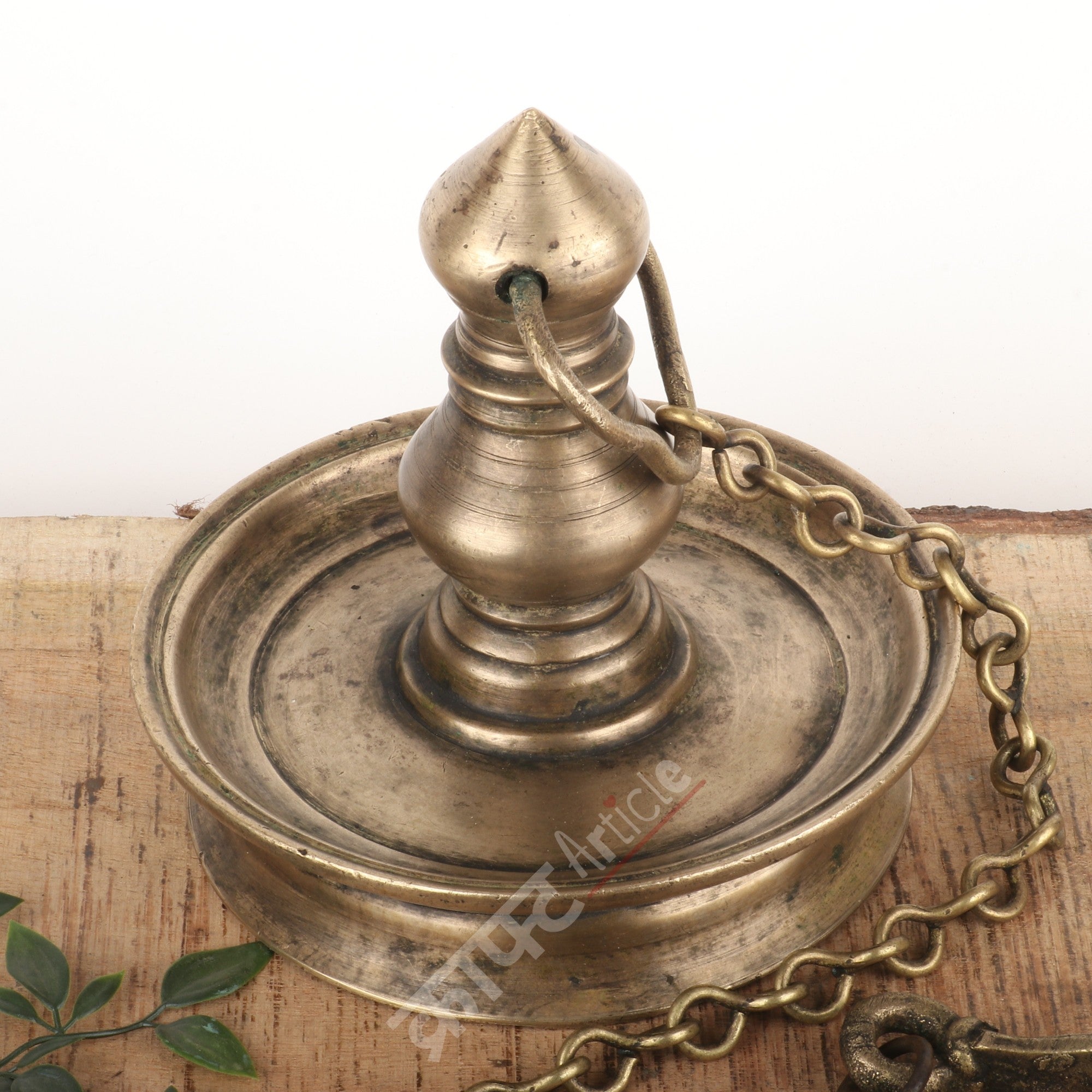 Vintage Oil Lamp (Deepam Diya) 33"