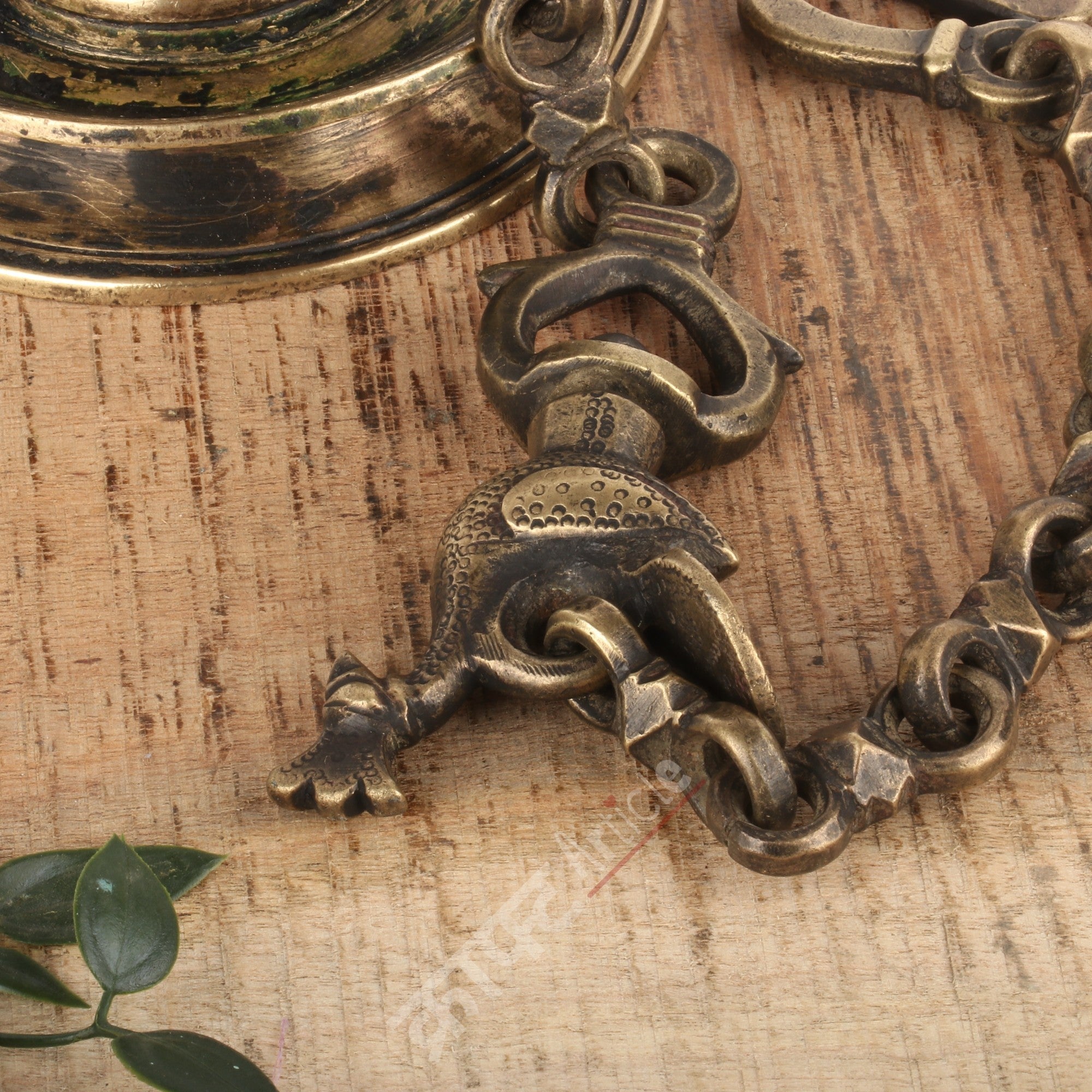 Vintage Oil Lamp (Deepam Diya) 27"