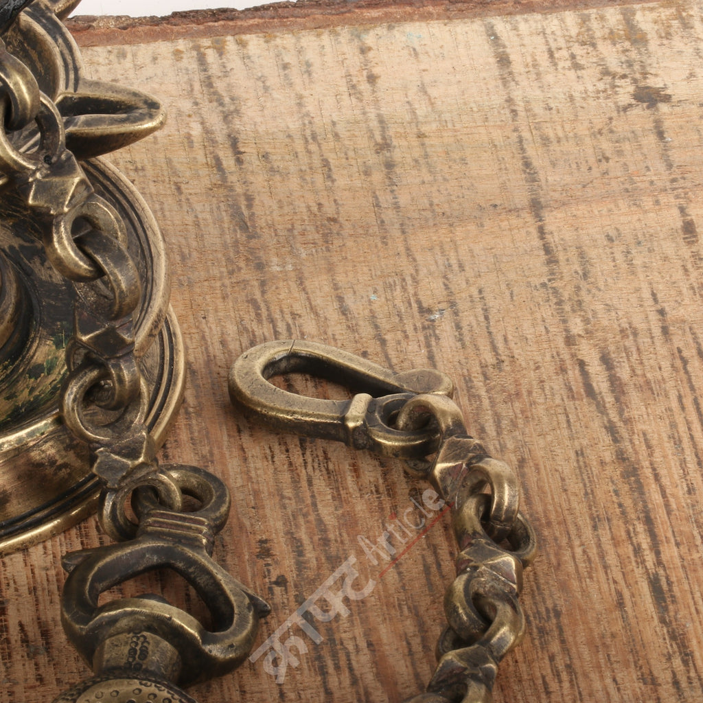 Vintage Oil Lamp (Deepam Diya) 27"