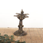 Tribal Brass Lamp Stand (Dokra Art)