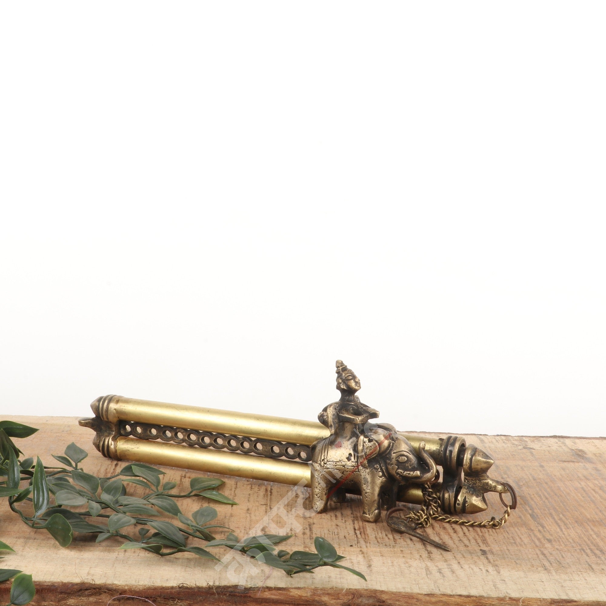 Vintage Brass Ink Pot