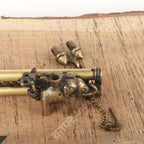 Vintage Brass Ink Pot