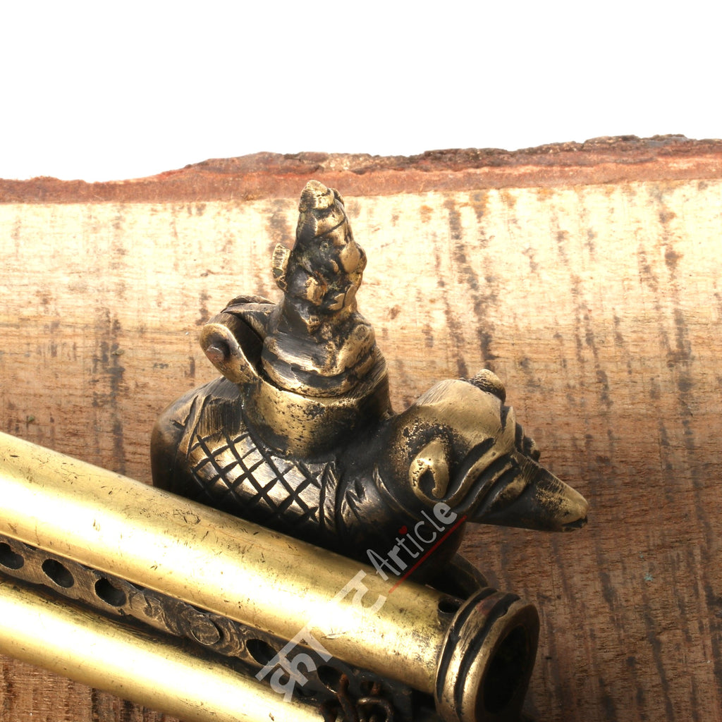 Vintage Brass Ink Pots