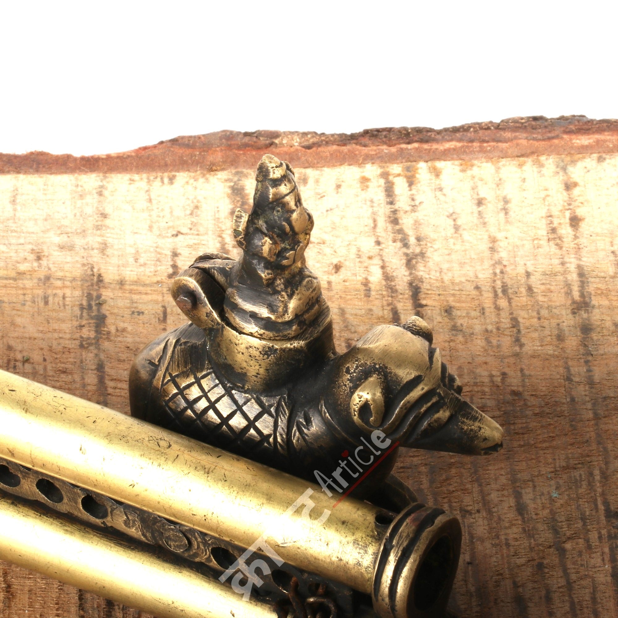 Vintage Brass Ink Pots