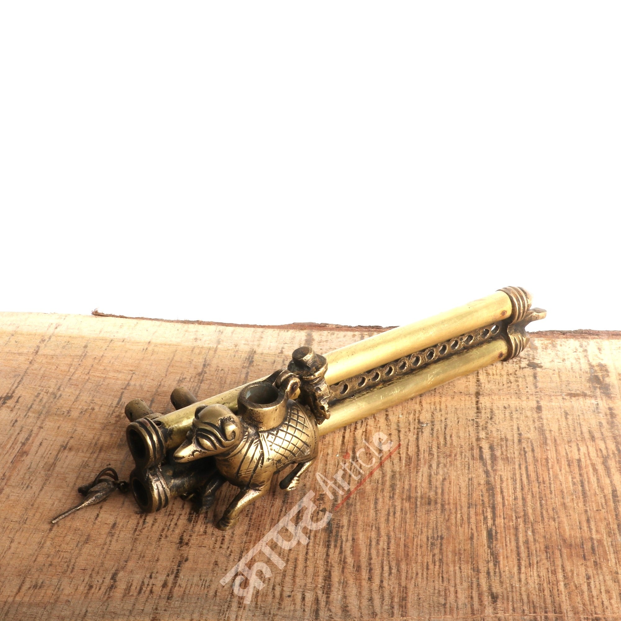 Vintage Brass Ink Pots