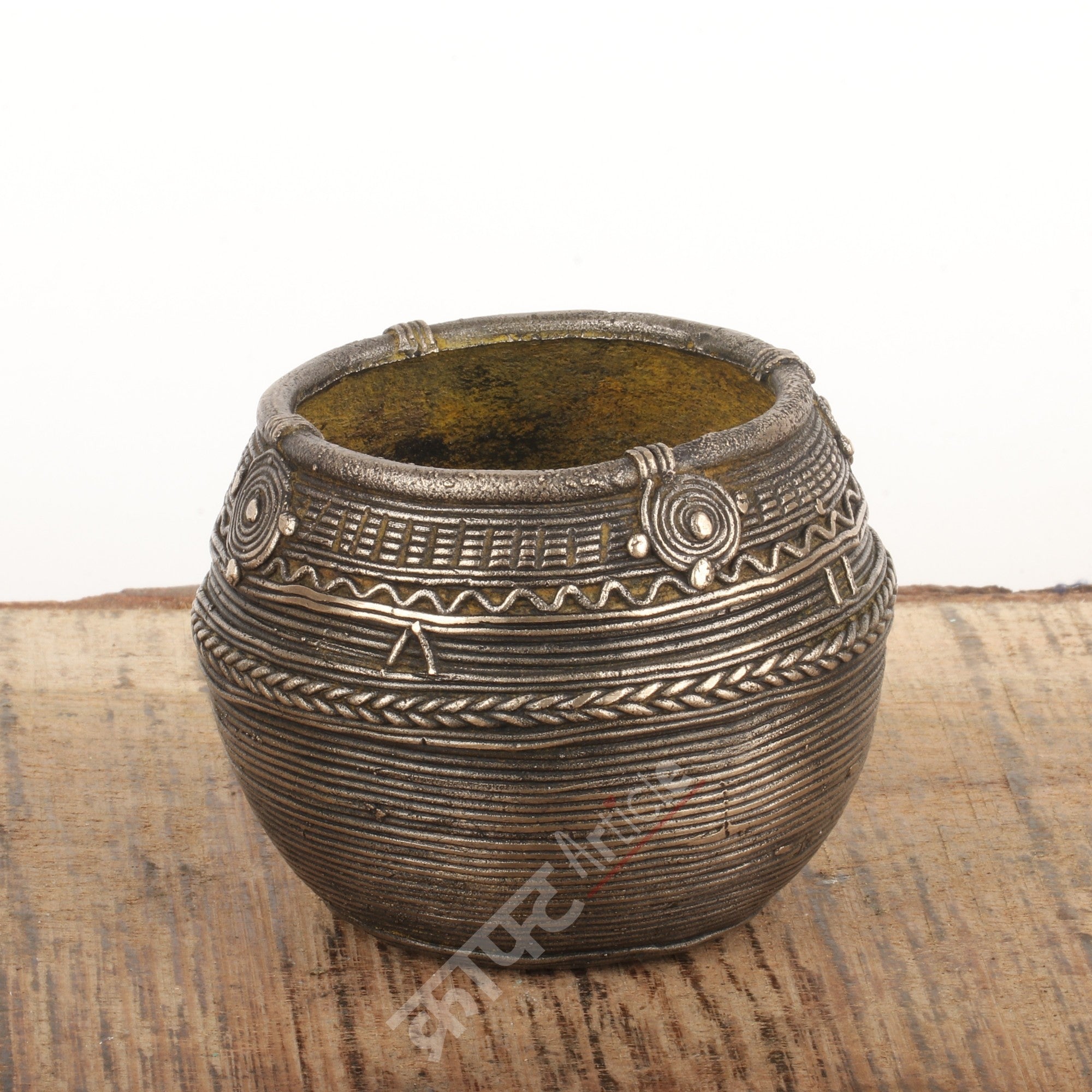 Tribal Dokra Rice Bowl