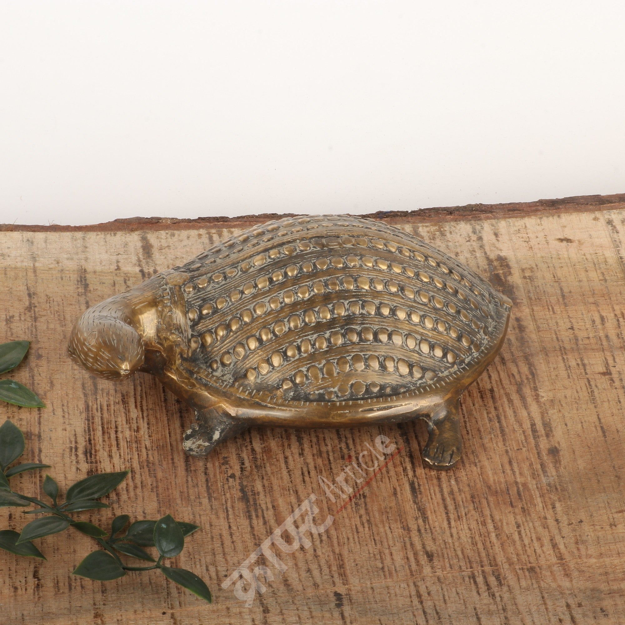 Brass Tortoise Sculpture – Symbol of Longevity & Prosperity