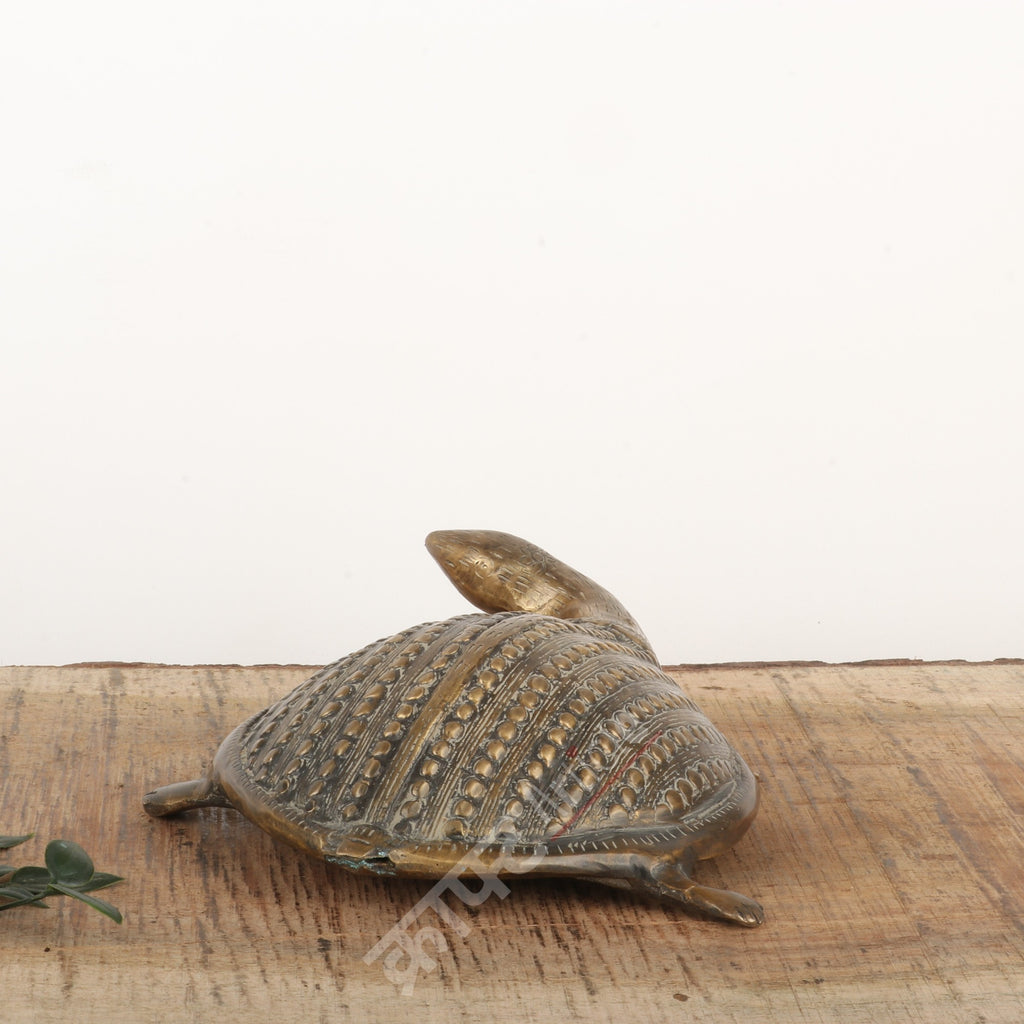 Brass Tortoise Sculpture – Symbol of Longevity & Prosperity