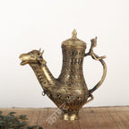 Tribal Brass Decorative Kettle