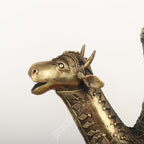Tribal Brass Decorative Kettle