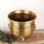 Handmade Brass Sheet Planter 15"