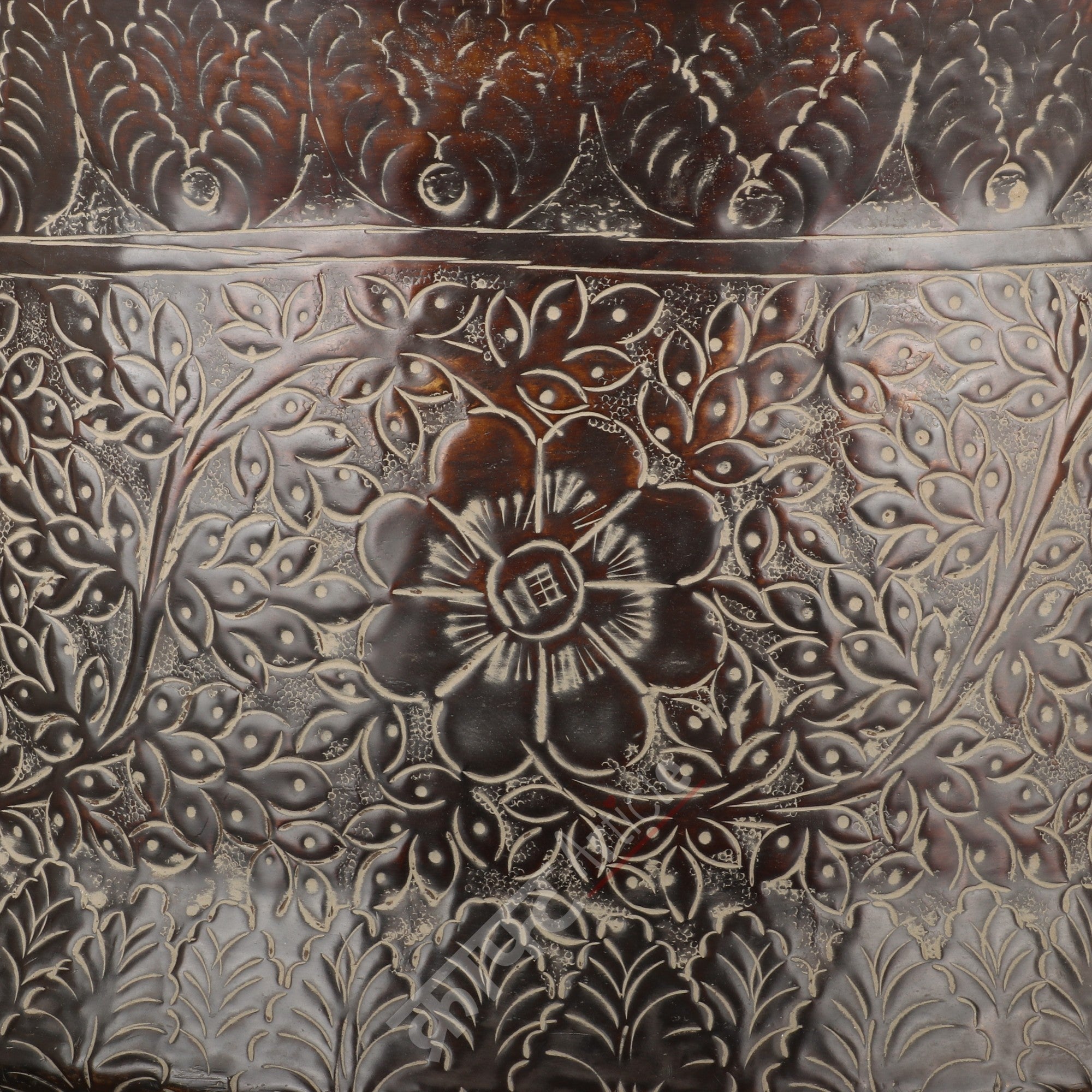 Handmade Brass Sheet Planter 13"