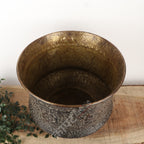 Handmade Brass Sheet Planter 13"