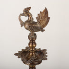 Traditional Oil Lamp (Peacock Diya)