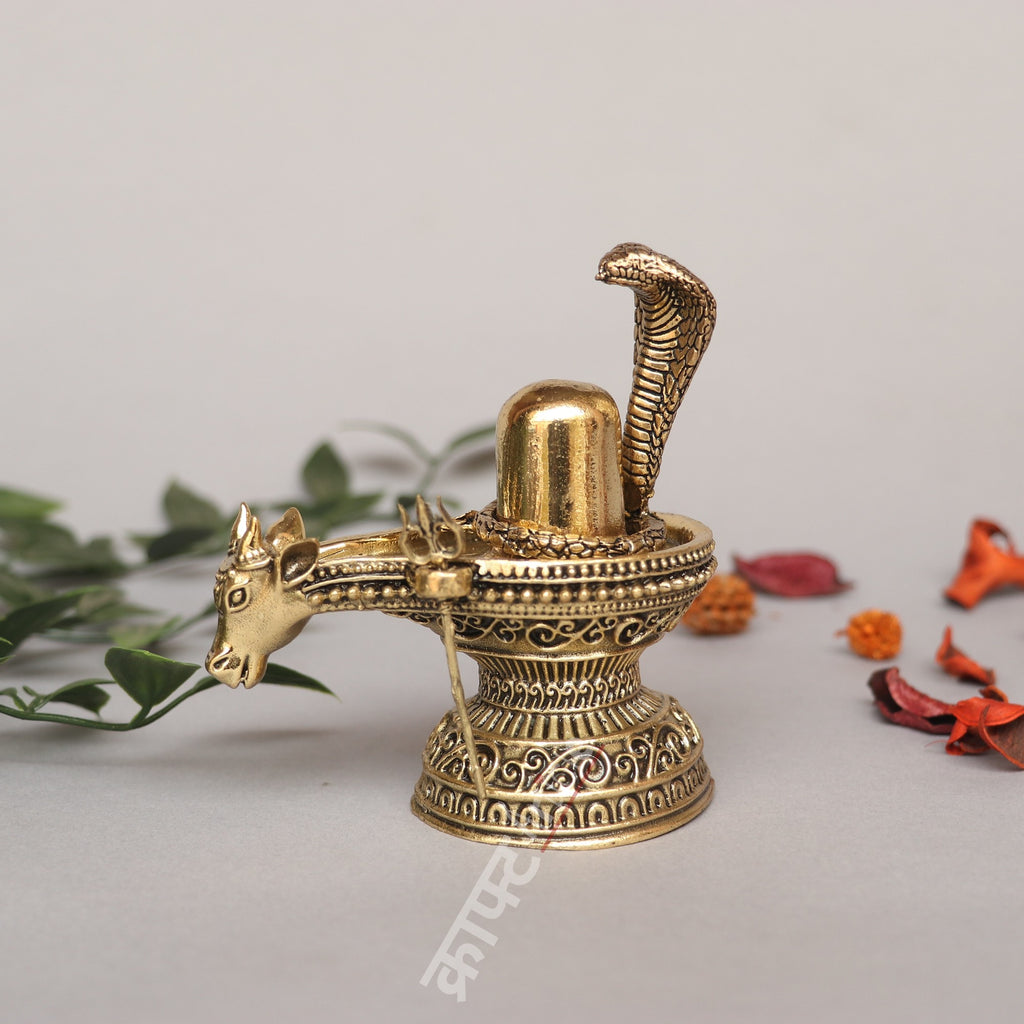 Brass Superfine Shiva Lingam Idol