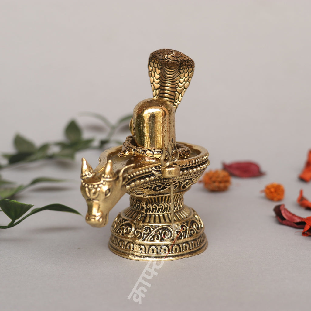 Brass Superfine Shiva Lingam Idol