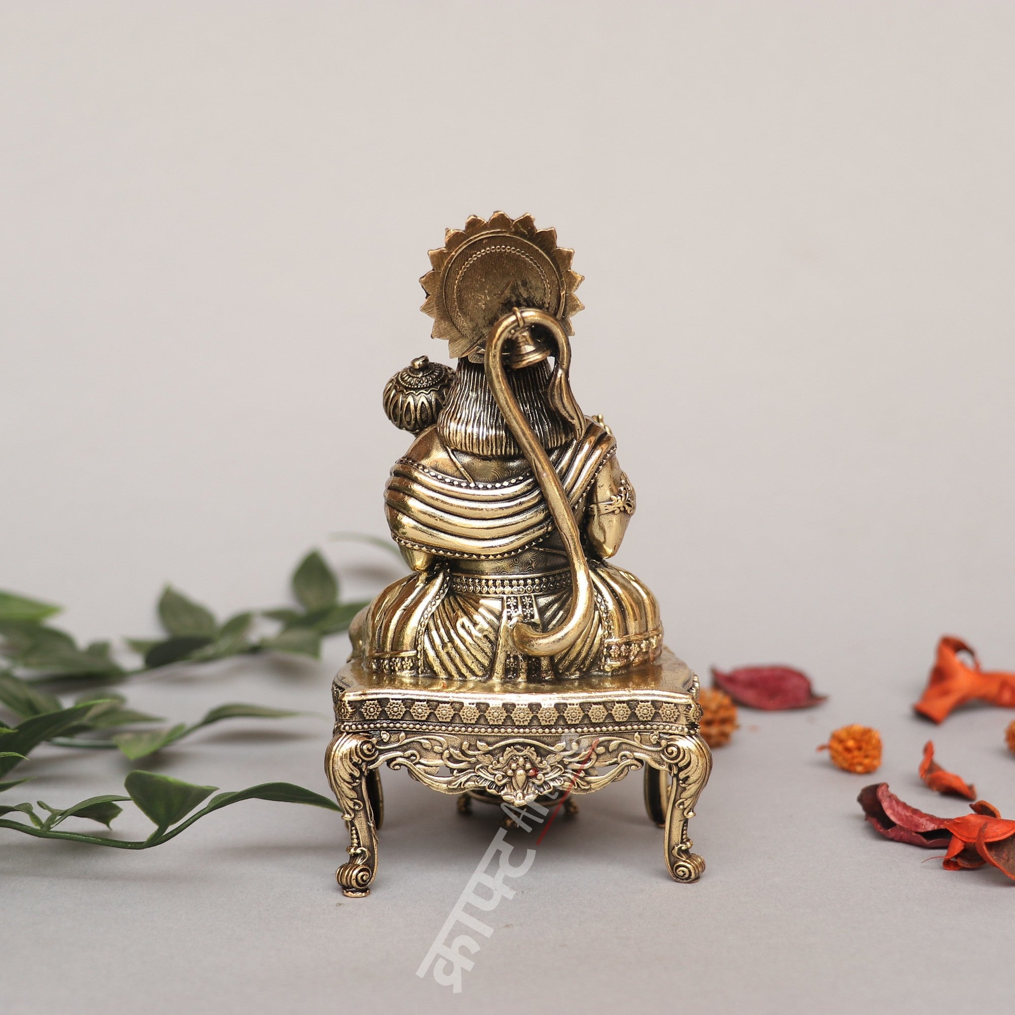 Brass Lord Hanuman Idol