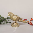 Brass Parrot Idol – Symbol of Beauty & Positive Energy