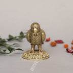 Brass Parrot Idol – Symbol of Beauty & Positive Energy