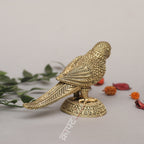Brass Parrot Idol – Symbol of Beauty & Positive Energy