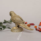 Brass Parrot Idol – Symbol of Beauty & Positive Energy