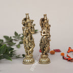 Brass Radha Krishna Idol