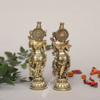 Brass Radha Krishna Idol