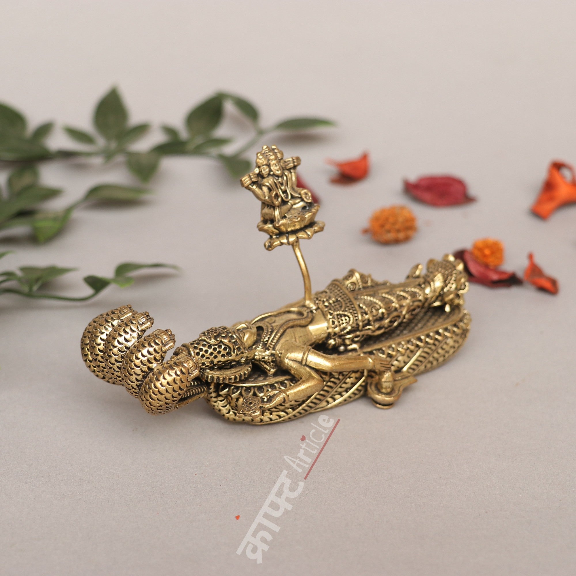 Brass Superfine Lord Vishnu Idol
