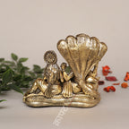 Brass Superfine Lord Vishnu Lakshmi Idol