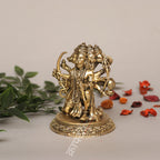 Brass Lord Panchmukhi Hanuman Idol