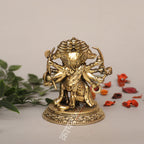 Brass Lord Panchmukhi Hanuman Idol