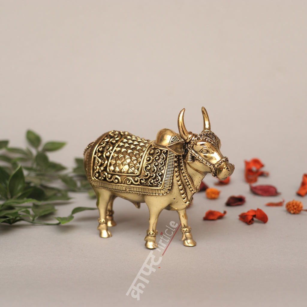 Brass Nandi Bull Idol