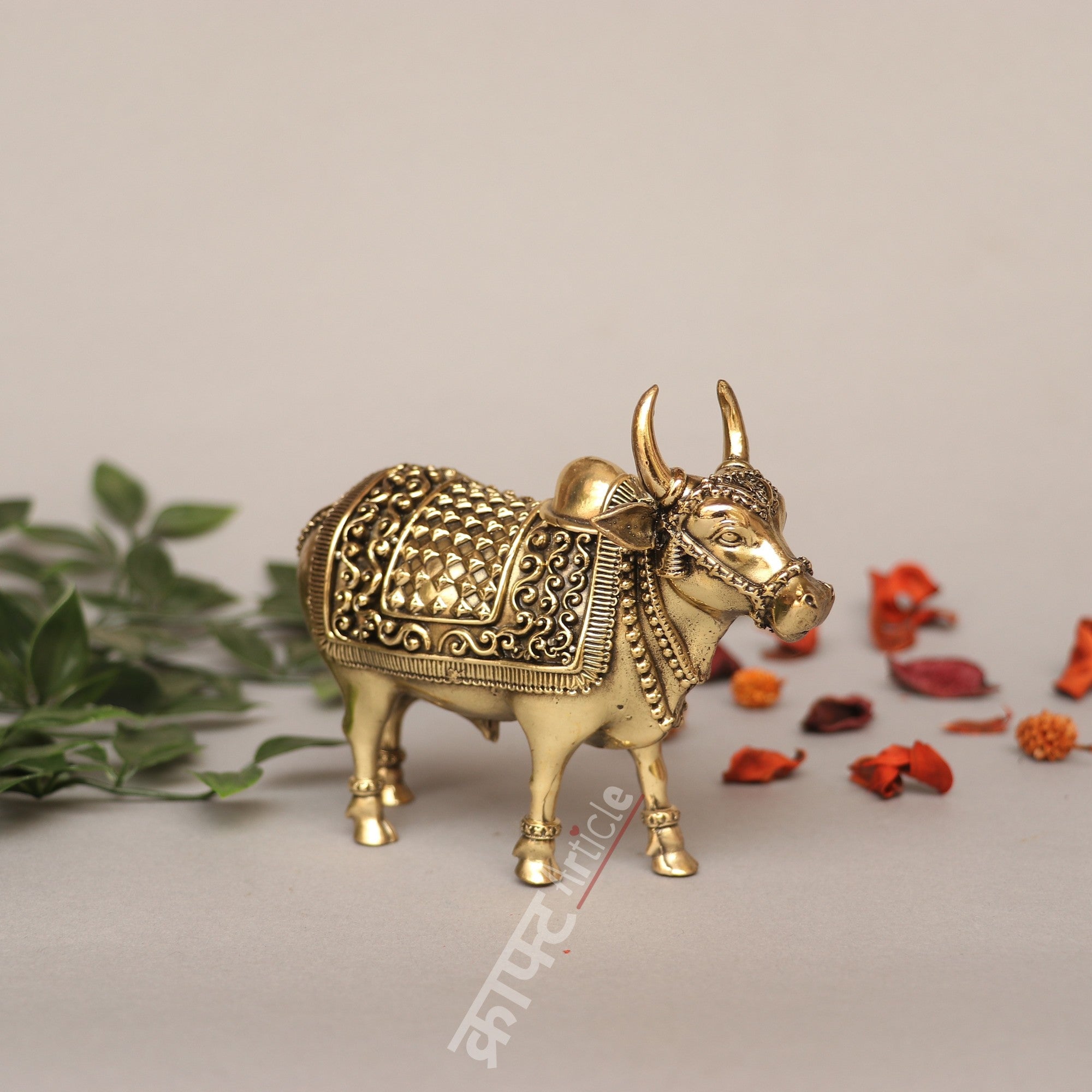 Brass Nandi Bull Idol