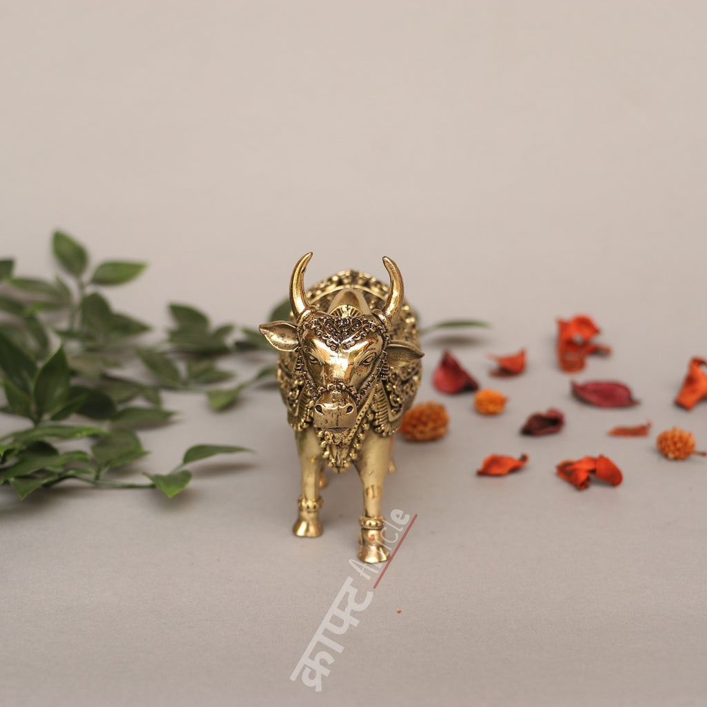 Brass Nandi Bull Idol