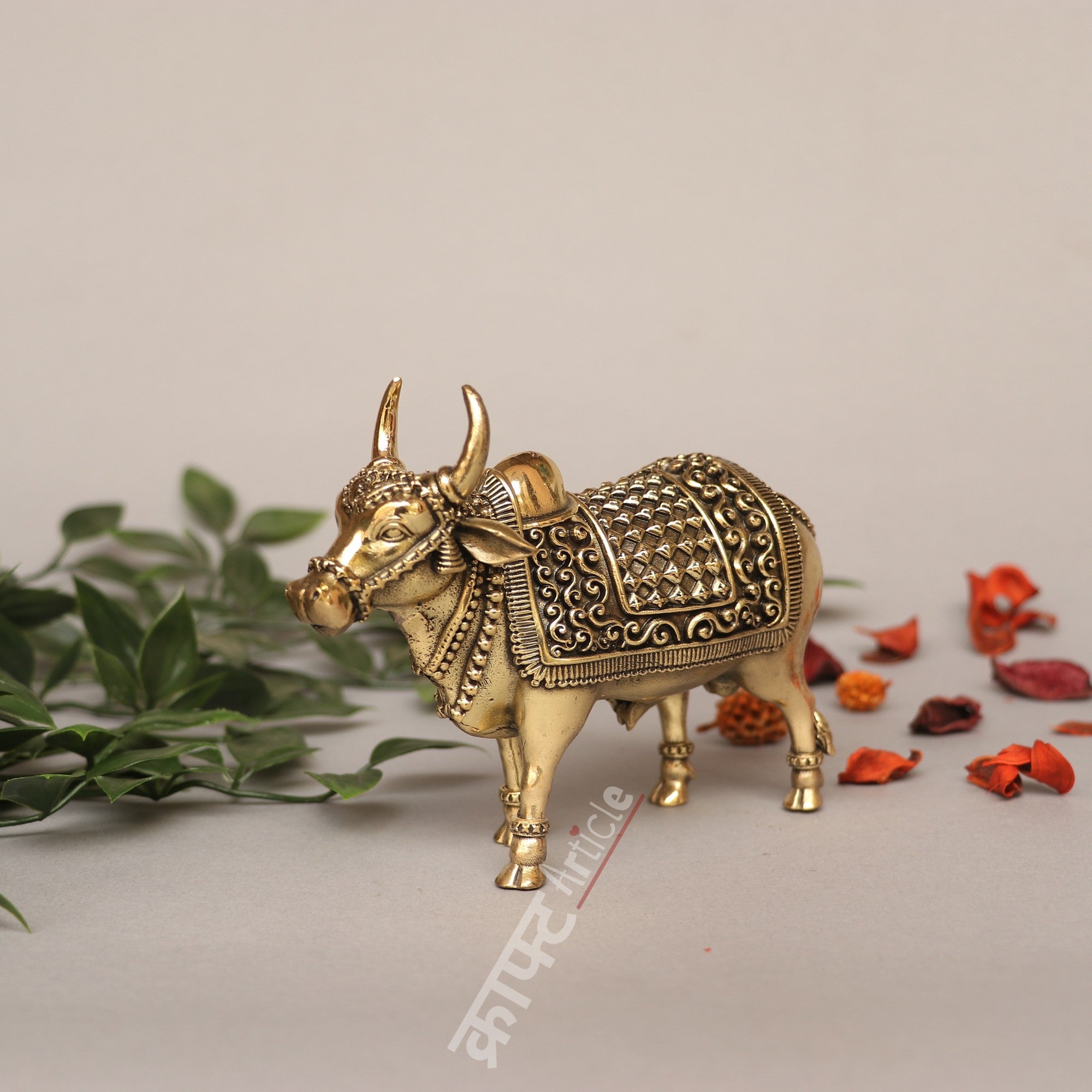 Brass Nandi Bull Idol