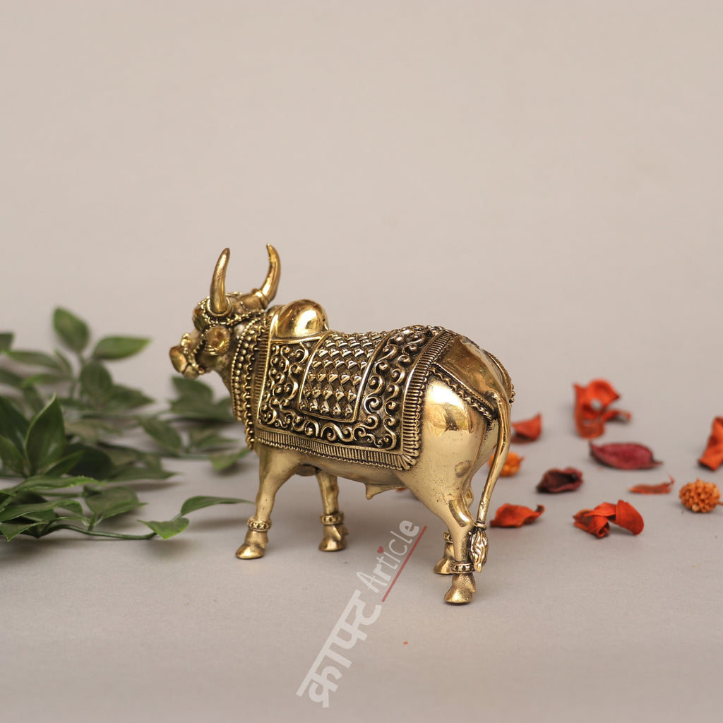 Brass Nandi Bull Idol